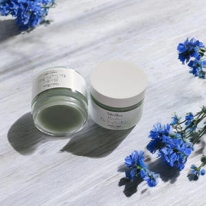 Moonstone Blue Tansy Face Balm- Natural Skincare- Vegan Formula- Zero Waste Skincare- Handmade Skincare- Cruelty Free- Natural Skincare