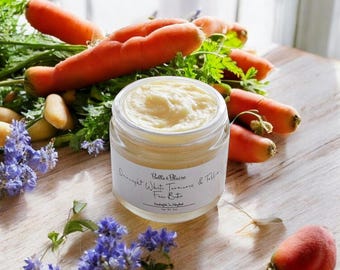 Overnight White Turmeric & Tallow Face Butter- Natural Skincare- Turmeric Butter- Natural Face Cream- Cruelty Free