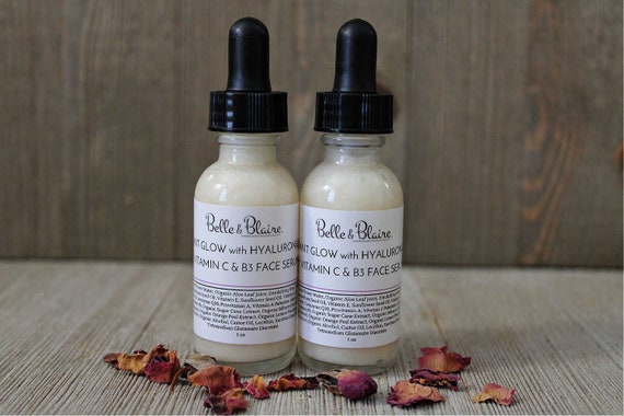 radiant glow face serum