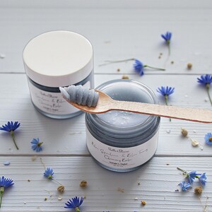 Blue Spirulina & Blue Tansy Cleansing Balm – Natural Makeup Remover immagine 2