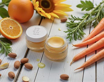 Overnight Turmeric Skin Butter – Natural Face Balm, Handmade