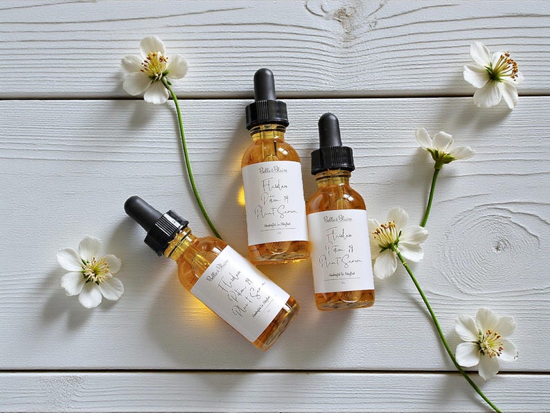 Flawless Potion 19 Serum- Mega Antioxidants Facial Oil- Natural Skin Care- Vegan- Handmade- All Natural- Cruelty Free- Plant Based image 3