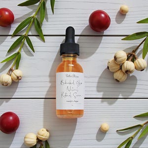 Bakuchiol Glow Natural Retinol Serum- Gentle Formula- Natural Skin Care- Natural Retinol- Handmade Skincare- Gift for Mom- Plant Based 画像 5