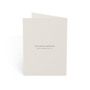 Funny Birthday Card | "Happy birthday. I remembered, which is the gift." | Deadpan Sarcastic Greeting Card, Blank Inside image 14