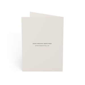 Funny Birthday Card | "You're old now. That's the whole card." | Deadpan Sarcastic Greeting Card, Blank Inside image 2