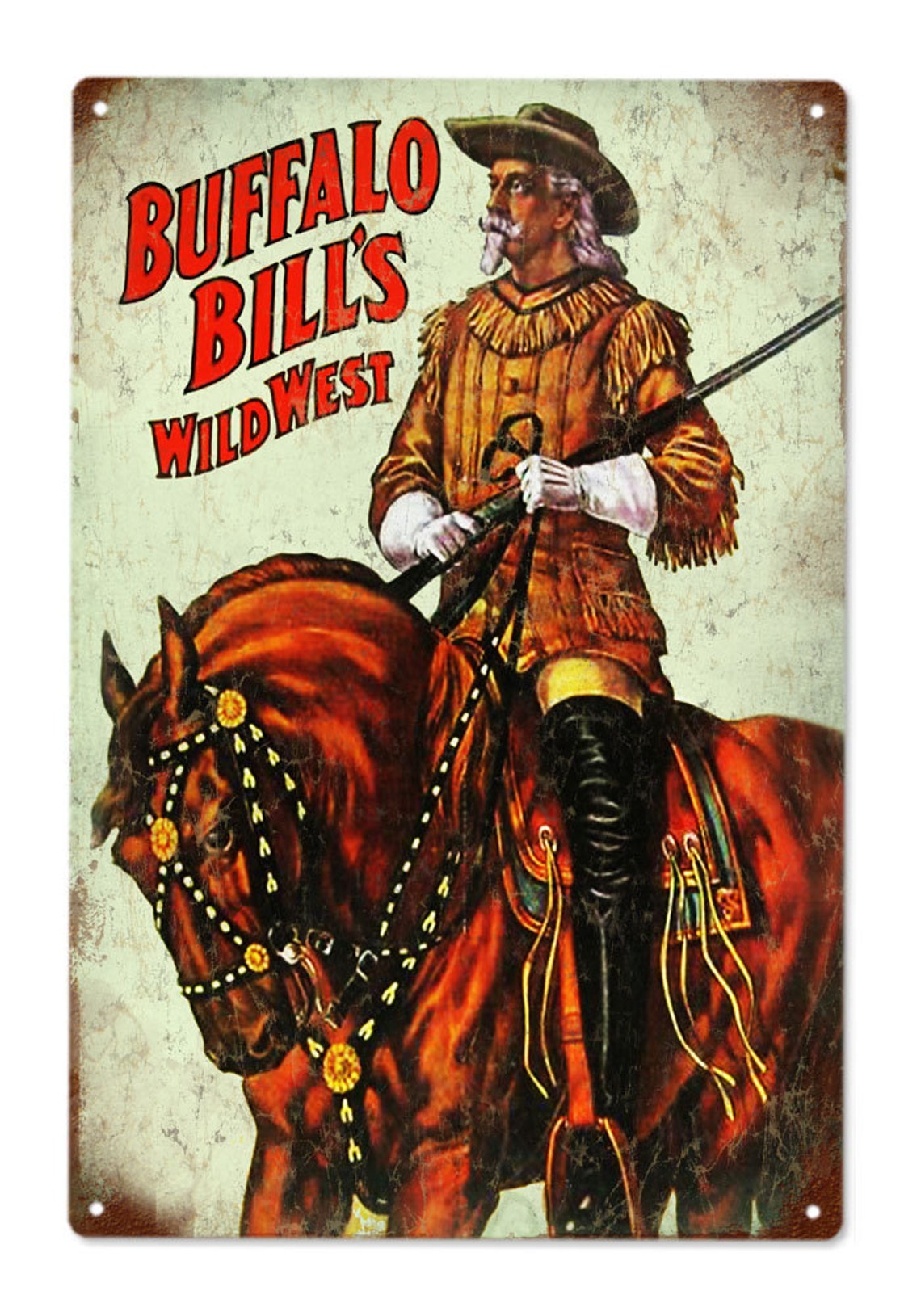 BUFFALO BILLS CIRCUS Buffalo Bill's Wild West Circus Etsy