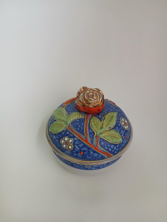 Vintage Shofu Japan, dish with lid