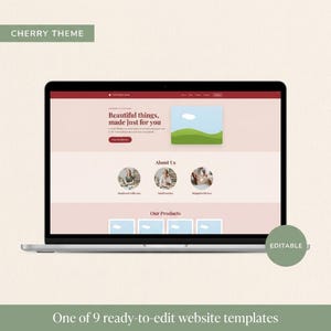Paquete de plantillas web para pequeñas empresas / 9 plantillas HTML editables / Derechos de reventa / Sin código, compatible con dispositivos móviles imagen 6