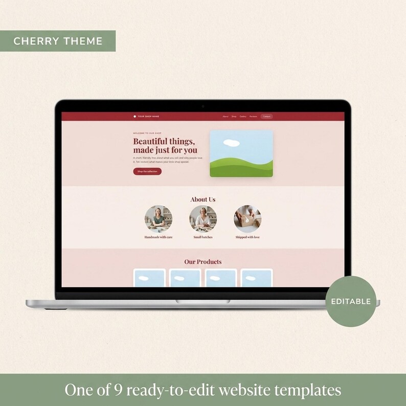 Paquete de plantillas web para pequeñas empresas / 9 plantillas HTML editables / Derechos de reventa / Sin código, compatible con dispositivos móviles imagen 6