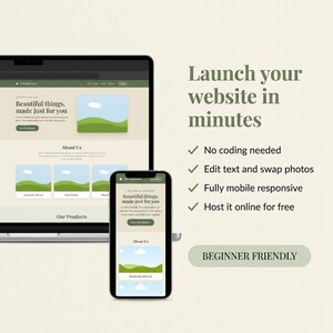 Paquete de plantillas web para pequeñas empresas / 9 plantillas HTML editables / Derechos de reventa / Sin código, compatible con dispositivos móviles imagen 2