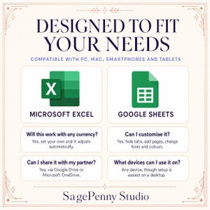 Ultimate Wedding Planner Spreadsheet, Excel and Google Sheets, Budget Tracker and Guest List image 10