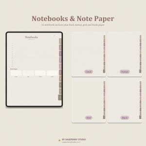 Digital Reading Journal Goodnotes 910 Pages 240 Books 240 Series Reading Tracker Book Journal Notability iPad Bookish Hyperlinked Planner image 8