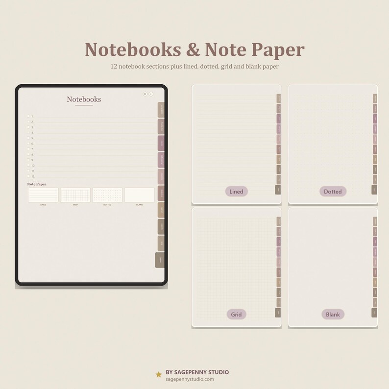 Digital Reading Journal Goodnotes 910 Pages 240 Books 240 Series Reading Tracker Book Journal Notability iPad Bookish Hyperlinked Planner image 8