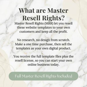 Paquete de plantillas web para pequeñas empresas / 9 plantillas HTML editables / Derechos de reventa / Sin código, compatible con dispositivos móviles imagen 7