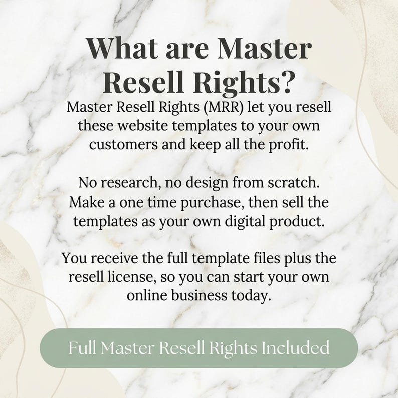 Paquete de plantillas web para pequeñas empresas / 9 plantillas HTML editables / Derechos de reventa / Sin código, compatible con dispositivos móviles imagen 7