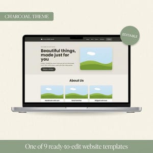 Paquete de plantillas web para pequeñas empresas / 9 plantillas HTML editables / Derechos de reventa / Sin código, compatible con dispositivos móviles imagen 8
