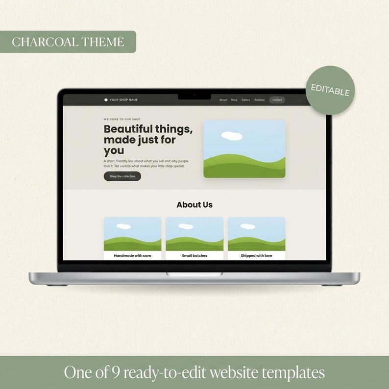 Paquete de plantillas web para pequeñas empresas / 9 plantillas HTML editables / Derechos de reventa / Sin código, compatible con dispositivos móviles imagen 8