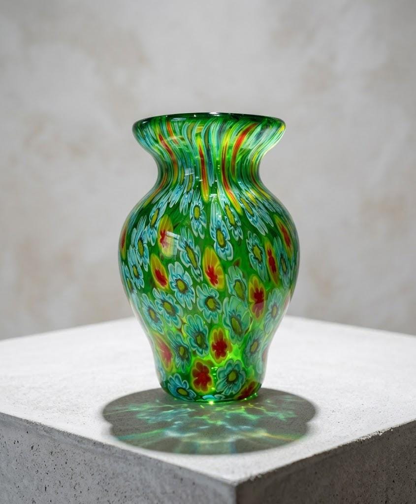 ベネチアン花瓶 - Etsy 日本