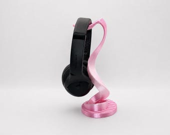 Ribbon Twist Headphone Stand | FlatLine 3D