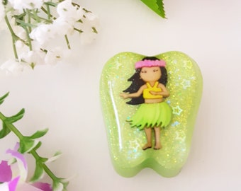 Island Girl tooth fairy box, Tooth Fairy Holder, Kid's Tooth Fairy Box,  Personalized Tooth Fairy Box with Lid, Tooth Fairy Pillow