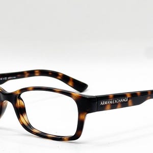 Armani Exchange Axe 3017 8117 Authentieke diep schildpaddenbril 52-16-135