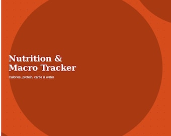 Nutrition & Macro Tracker