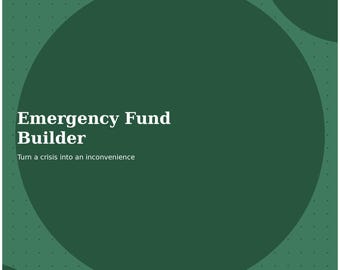 Emergency Fund Builder