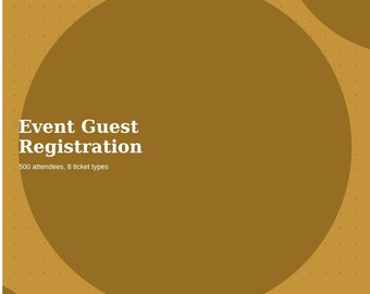 Event Guest Registration Manager