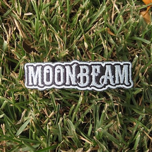 Moonbeam Iron On Patch Embroidered Bookish Booktok When the Moon Hatched Raeve Elluin Neván Kaan Vaegor Dragon Fantasy Book Reader Reading