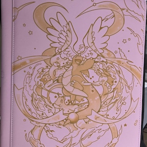 Pokemon Dragonite SIR Laser Engraved Top Loader Binder