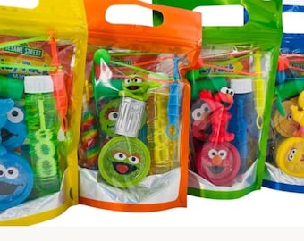 Colorful Character Party Favor Bag – Monster & Friend Goodie Bag for Kids