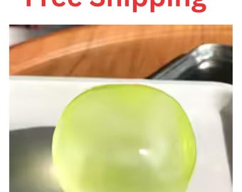 Transparent Mochi Squishy Toy | Soft Sensory Fidget Squeeze Toy for Kids & Adults