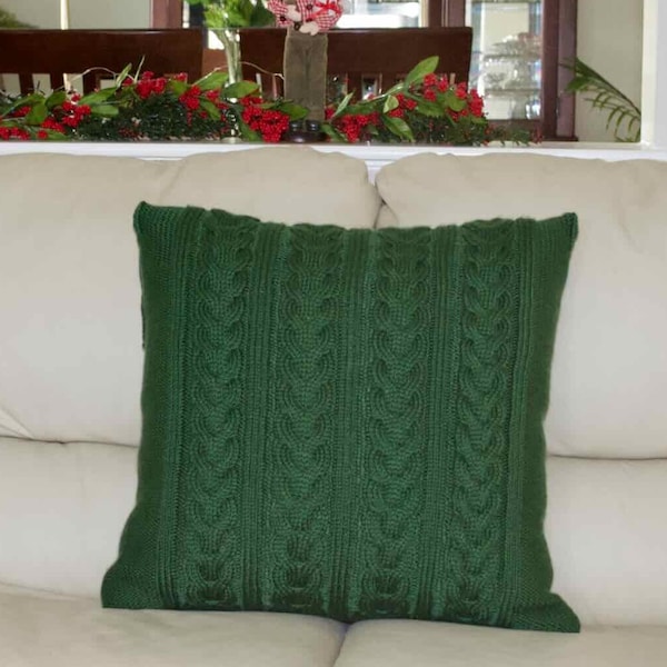 Cable Knit Pillows Etsy