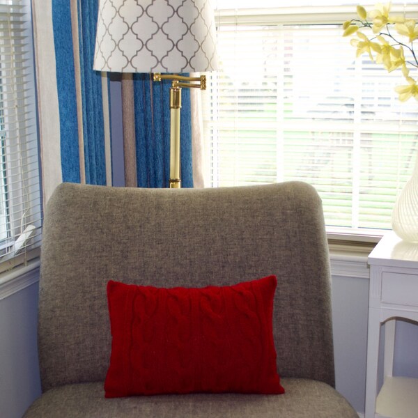 Cable Knit Pillow Cover Etsy