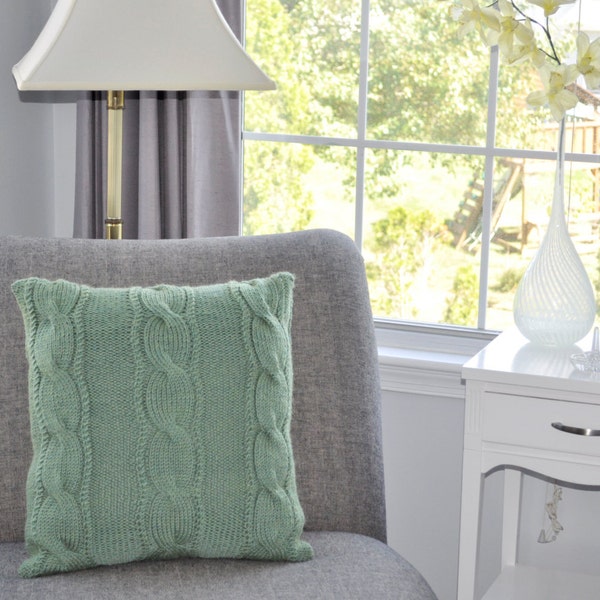 Cable Knit Pillows Etsy