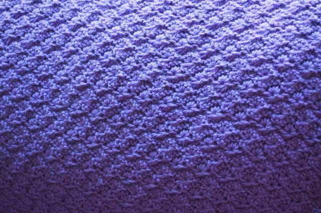 Purple Blanket Throw with Chrysanthemum Patterns | Etsy