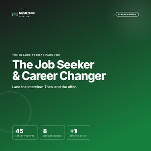 Claude AI Prompts: Job Seeker, Resume, Cover Letter, Interview Helper