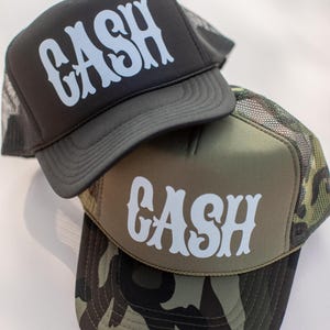 Western Country Music Cash Trucker Hat Cap