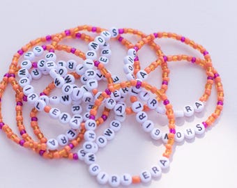 Taylor Showgirl Era Friendship Bracelets for Kids and Adults