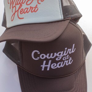 Western Cowgirl Trucker Hat Cap