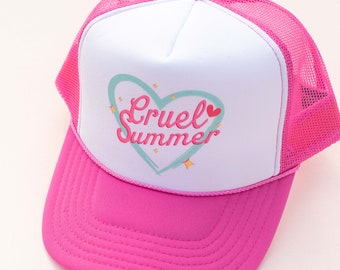 Kids or Adults Taylor Cruel Summer Trucker Hat