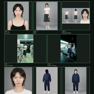 AI Character Consistency Guide | Higgsfield Reference System (Digital PDF Download)