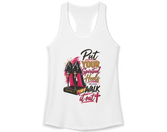 Camiseta sin mangas con espalda deportiva Ideal para mujer