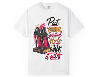 Camiseta unisex teñida en prenda