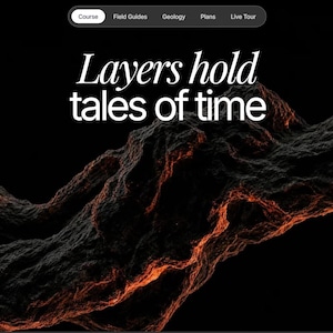 Lithos website is about Geology Education Platform