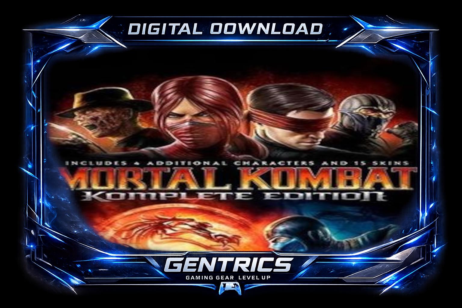 Mortal Kombat Komplete Edition - PC Game - Instant Download With