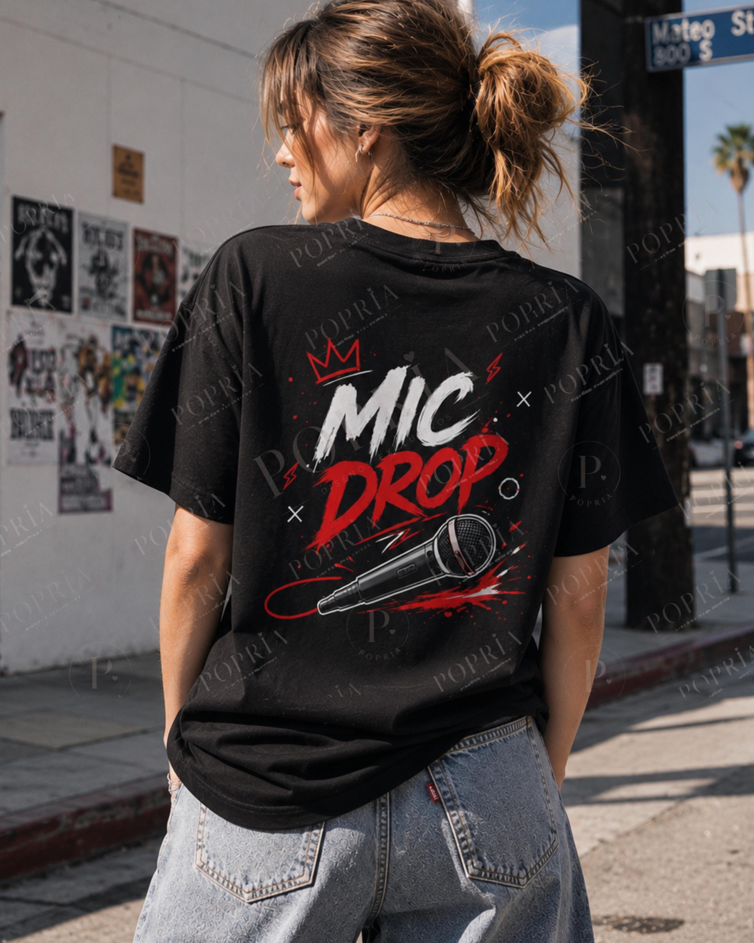 Bts Mic Drop Shirt - Etsy