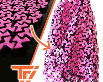 3D printed Flexi Fabric Fidget, Articulated Chainmail Sensory Sheet, Desk Toy Stress Relief ASMR