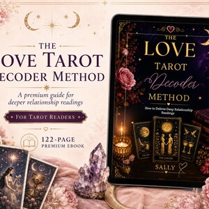 Love Tarot Spread Method: Guide for Relationship Readings (PDF)