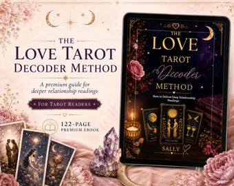 Love Tarot Spread Method: Guide for Relationship Readings (PDF)